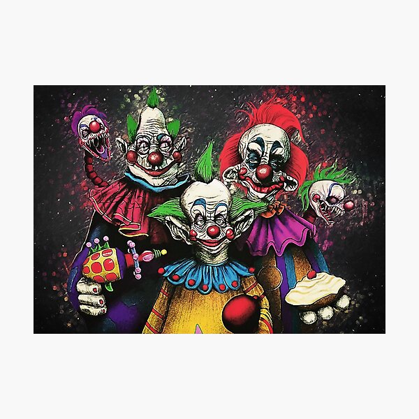 Killer-Klowns aus dem Weltraum Fotodruck