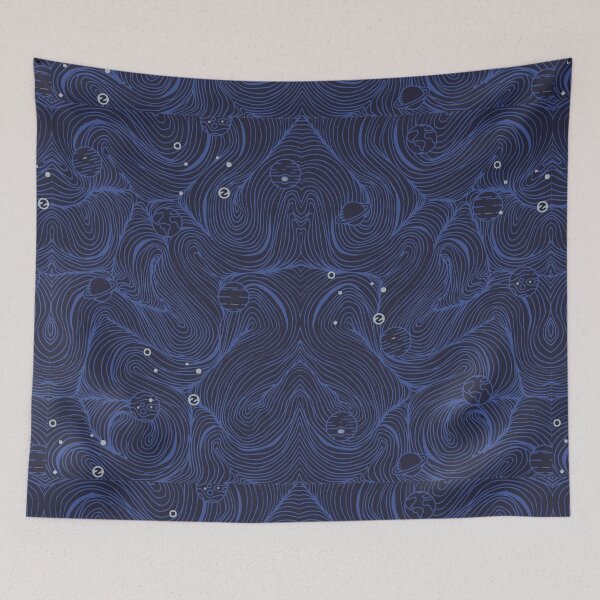 Item preview, blue galaxy outer space designed and sold by Yanwun.