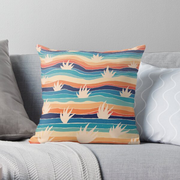 Agave Throw Pillow