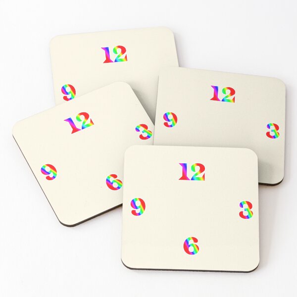 Item preview, Rainbow Clock Face designed and sold by deanworld.