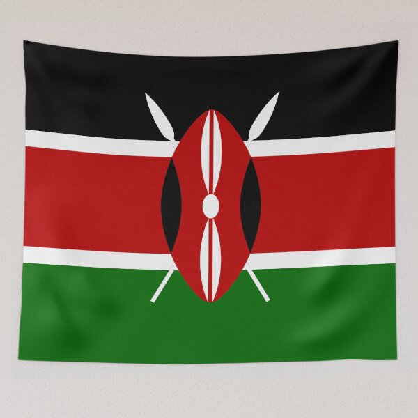 Item preview, Kenya Flag T-Shirt - Kenyan Nairobi Sticker designed and sold by deanworld.