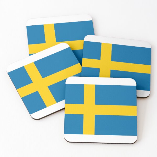 Item preview, Swedish Flag T-Shirt - Sweden Sports Team Sticker designed and sold by deanworld.