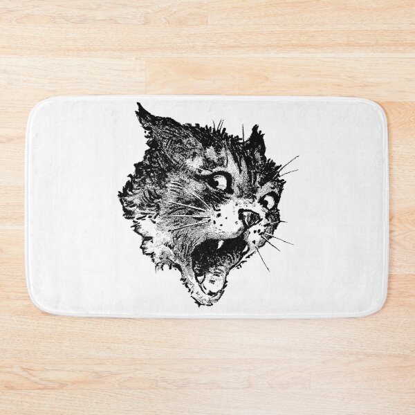 Item preview, Freaky Cat B&W designed and sold by GrandeDuc.