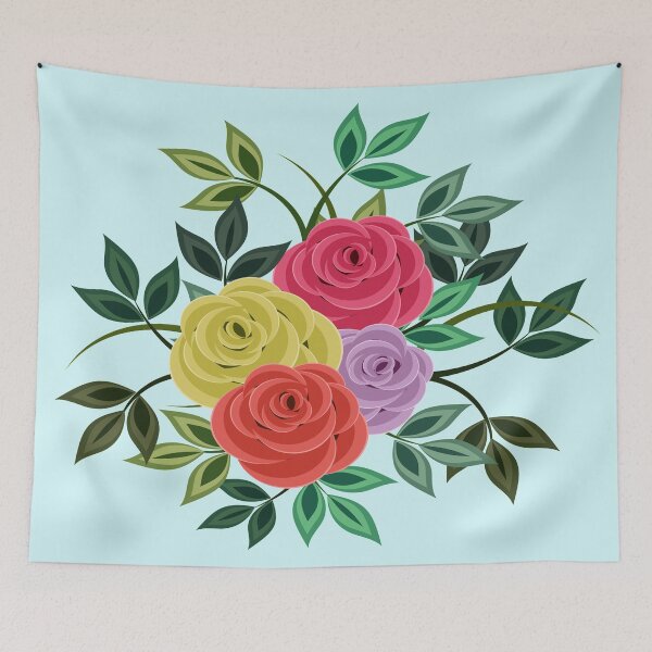 Item preview, Pastel Rose Bunch designed and sold by ShopofWonder.