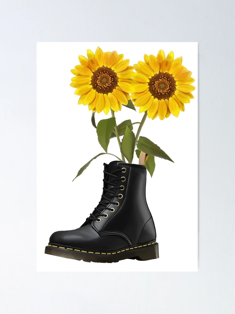 sunflower doc martens