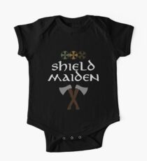 Shield Maiden Short Sleeve Baby One-Piece