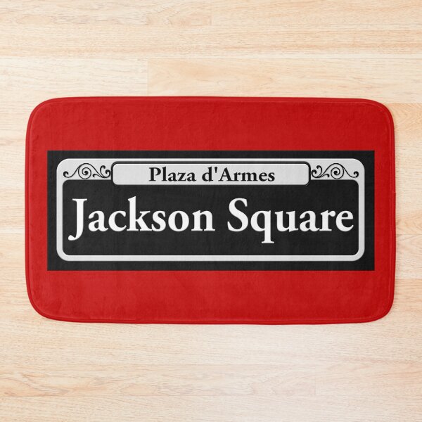 Item preview, JACKSON SQUARE STREET SIGN - NEW ORLEANS designed and sold by WOOFANG.