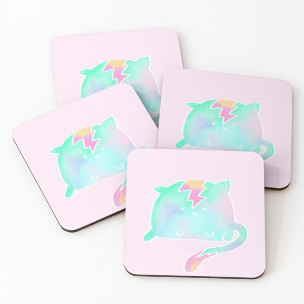 Item preview, Electri-kitty on pink designed and sold by Samantha McNeice.