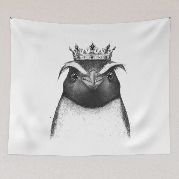 Item preview, King penguin designed and sold by Valeriya Korenkova Kodamorkovkart.