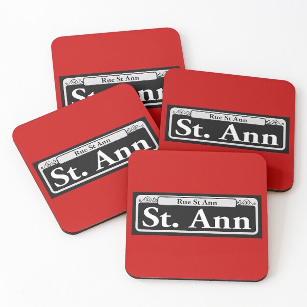 Item preview, ST. ANN STREET SIGN - NEW ORLEANS designed and sold by WOOFANG.