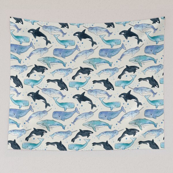 Item preview, Whales, Orcas & Narwhals designed and sold by Tangerine-Tane.