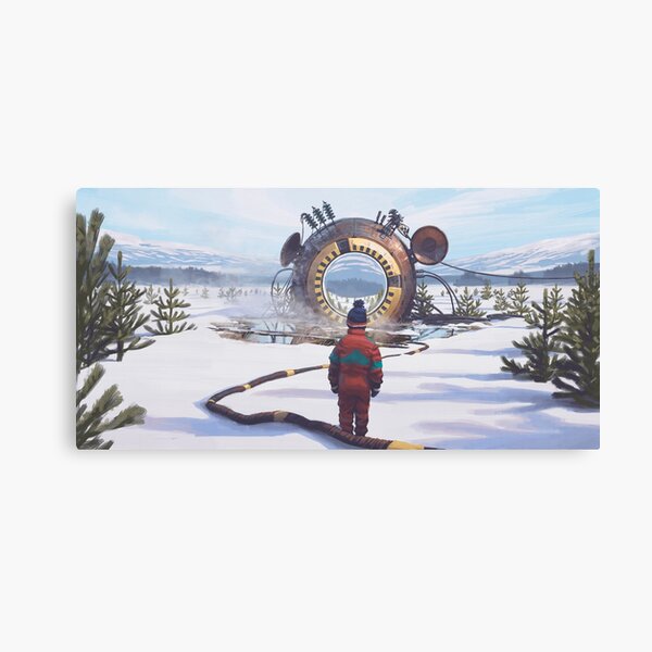 The Course Start Canvas Print
