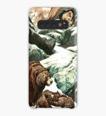 A MOUNTAIN CAVE WHICH NO PERSON HAD EVER SEEN from the story THE GOLDEN HORDE in The Russian Story Book Case/Skin for Samsung Galaxy