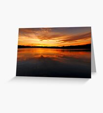 Day is over Greeting Card