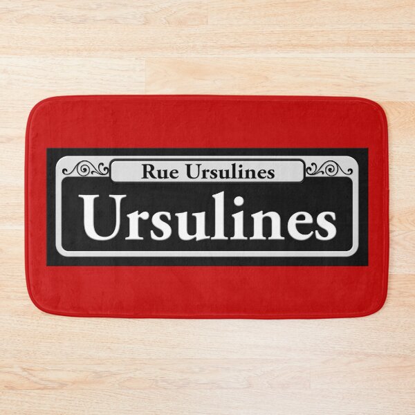 Item preview, URSULINES STREET SIGN - NEW ORLEANS designed and sold by WOOFANG.