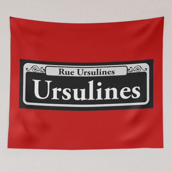 Item preview, URSULINES STREET SIGN - NEW ORLEANS designed and sold by WOOFANG.