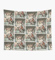 BLESS ME, LITTLE FATHER, FOR I AM GOING TO MY WEDDING from the story PEERLESS BEAUTY THE CAKE-BAKER in The Russian Story Book Wall Tapestry