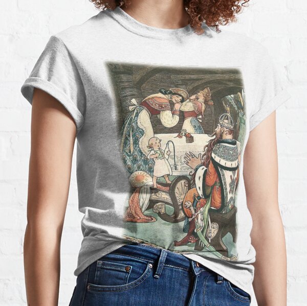 BLESS ME, LITTLE FATHER, FOR I AM GOING TO MY WEDDING from the story PEERLESS BEAUTY THE CAKE-BAKER in The Russian Story Book Classic T-Shirt