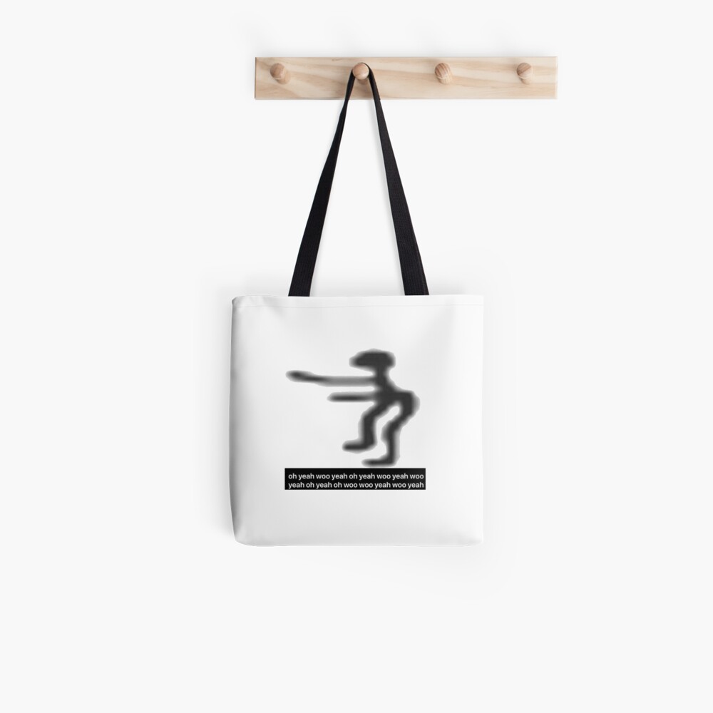 oh yeah woo yeah funny stickman dancing | Photographic Print