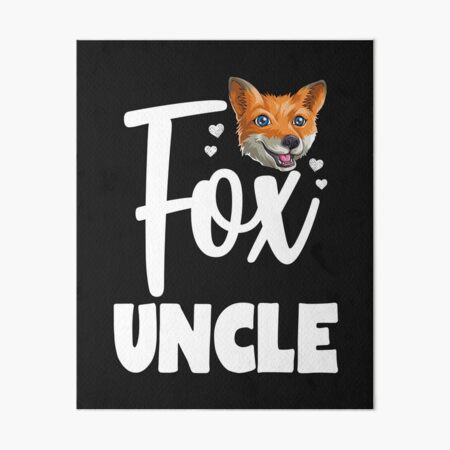 Item preview, Fox Uncle Funny Woodland Creature Animal designed and sold by Bendthetrend.