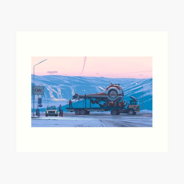 Item preview, Ship 14 designed and sold by Simon Stålenhag.