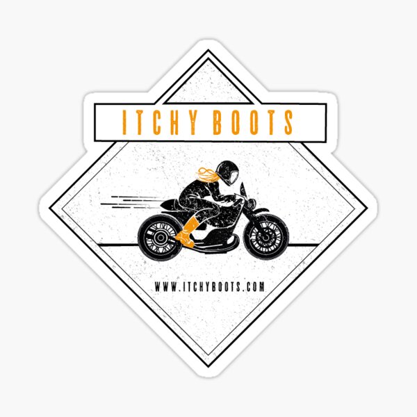 Itchy Boots Around the World! Sticker