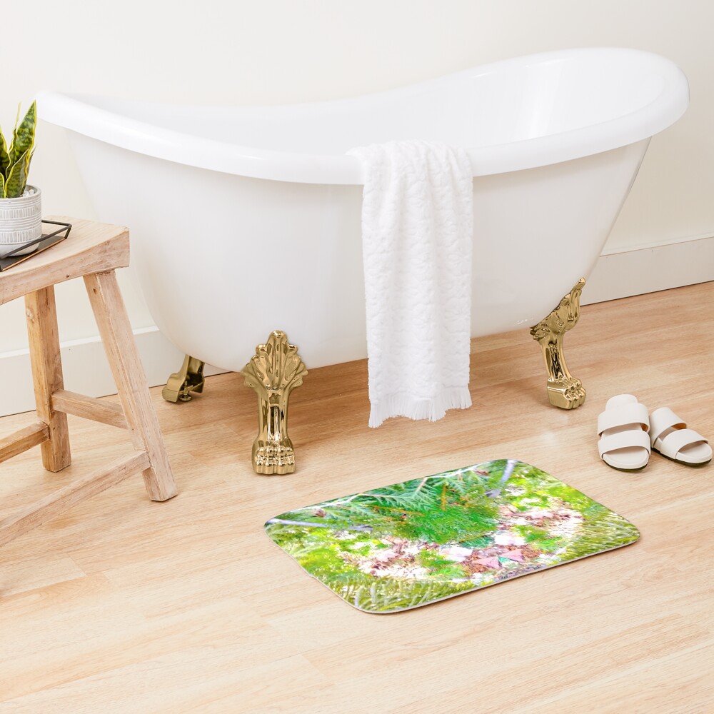 Item preview, Bath Mat designed and sold by InfinitePathArt.