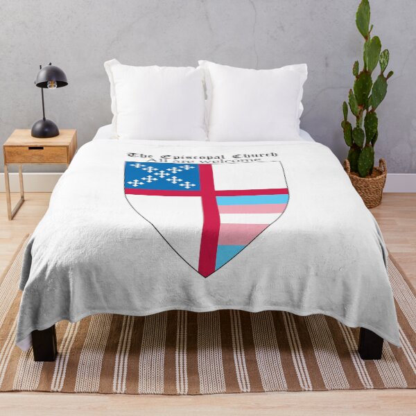 Item preview, Episcopal Church Shield with Trans Pride 1 designed and sold by litmusician.