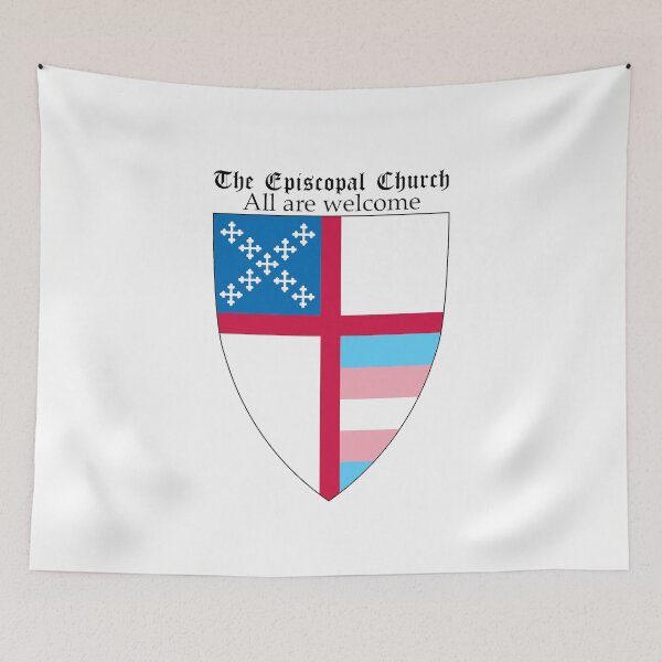 Item preview, Episcopal Church Shield with Trans Pride 2 designed and sold by litmusician.