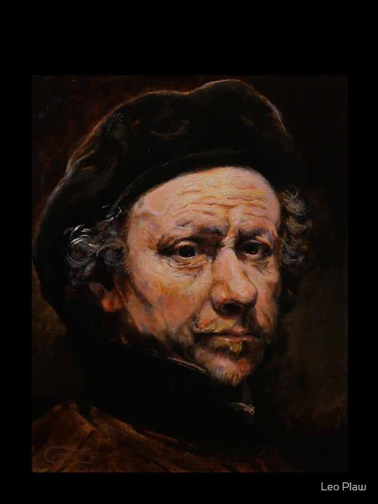 Thumbnail 5 of 5, Graphic T-Shirt, Rembrandt 1655 designed and sold by leoplaw.