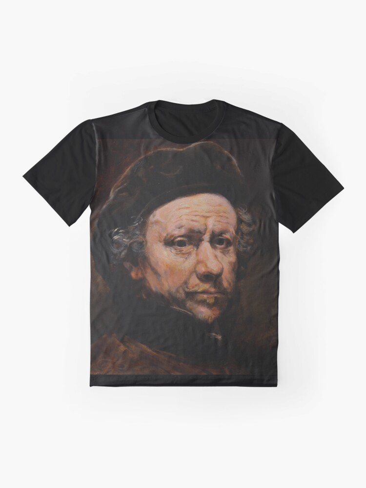 Thumbnail 4 of 5, Graphic T-Shirt, Rembrandt 1655 designed and sold by leoplaw.