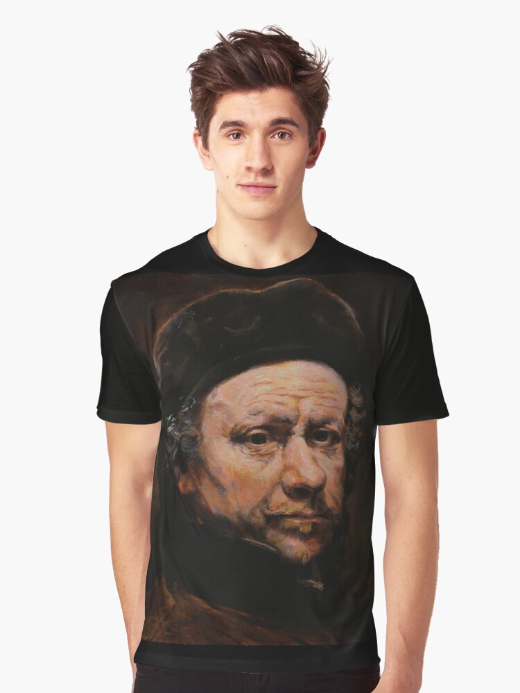 Thumbnail 1 of 5, Graphic T-Shirt, Rembrandt 1655 designed and sold by leoplaw.