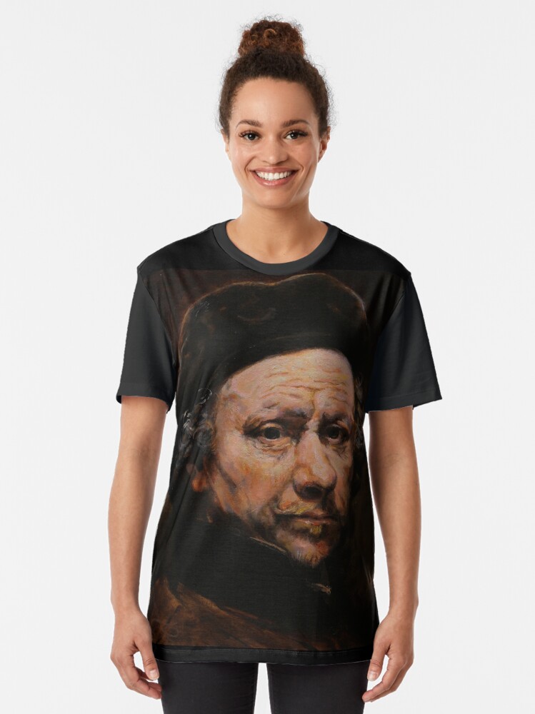 Thumbnail 2 of 5, Graphic T-Shirt, Rembrandt 1655 designed and sold by leoplaw.