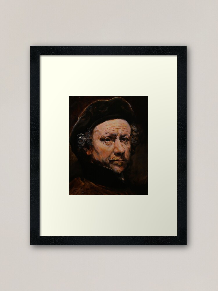 Alternate view of Rembrandt 1655 Framed Art Print