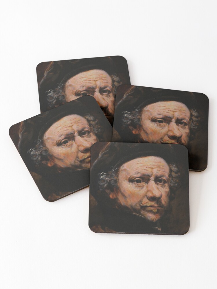 Thumbnail 1 of 5, Coasters (Set of 4), Rembrandt 1655 designed and sold by leoplaw.