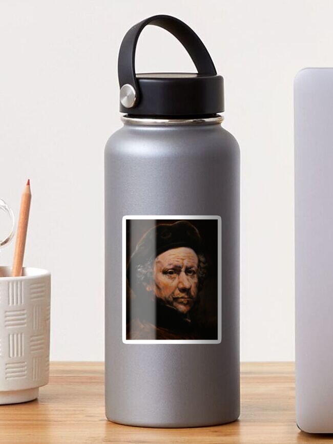 Thumbnail 1 of 3, Sticker, Rembrandt 1655 designed and sold by leoplaw.