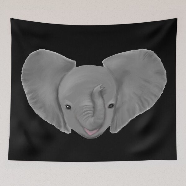 Item preview, Baby Elephant designed and sold by ArtistsQuest.