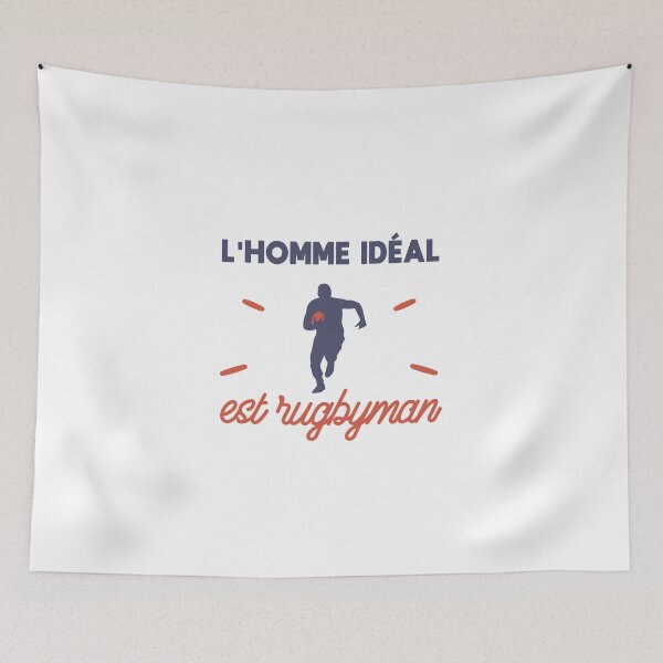 Item preview, The ideal man is rugby player designed and sold by KOIOSdesign.