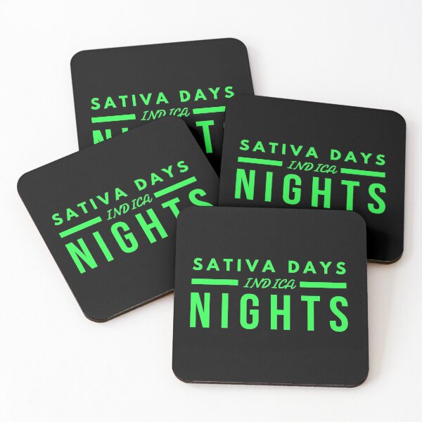 Item preview, Sativa Days & Indica Nights! designed and sold by officialartzzz.