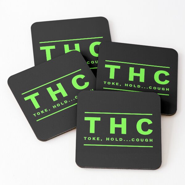 Item preview, THC - Toke, hold, Cough! designed and sold by officialartzzz.