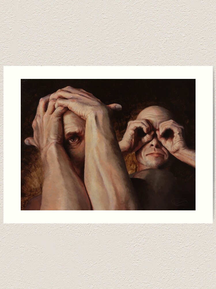 Alternate view of Who Watches the Watcher? Art Print