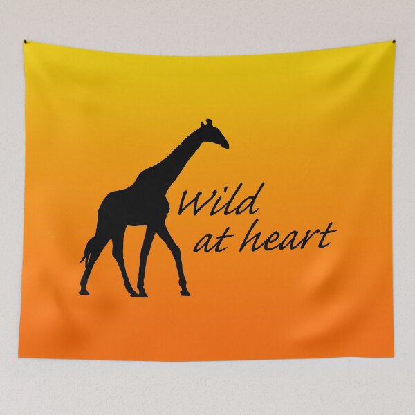Item preview, Wild at heart - Giraffe designed and sold by GeoCreate.