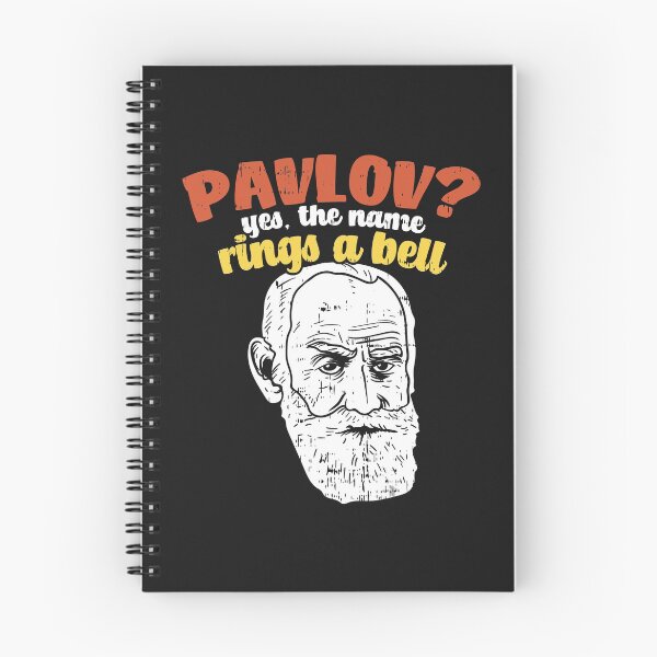 Item preview, Pavlov?Yes the name rings a bell / Psychology Conditioning Dog Experiment Psychologists Humor Funny Science Gift Idea designed and sold by SimonGs.