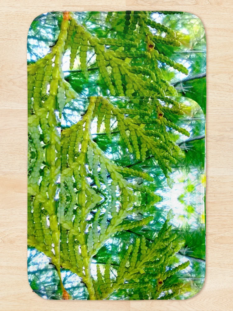 Thumbnail 5 of 6, Bath Mat, Gaia designed and sold by InfinitePathArt.