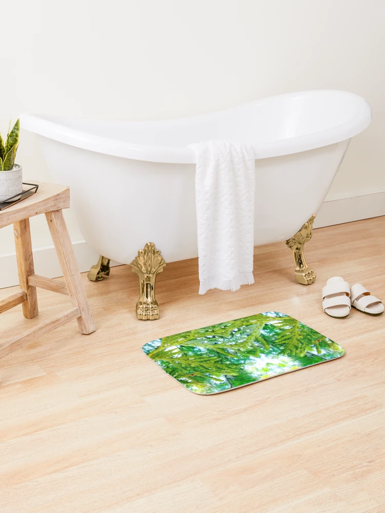 Thumbnail 2 of 6, Bath Mat, Gaia designed and sold by InfinitePathArt.