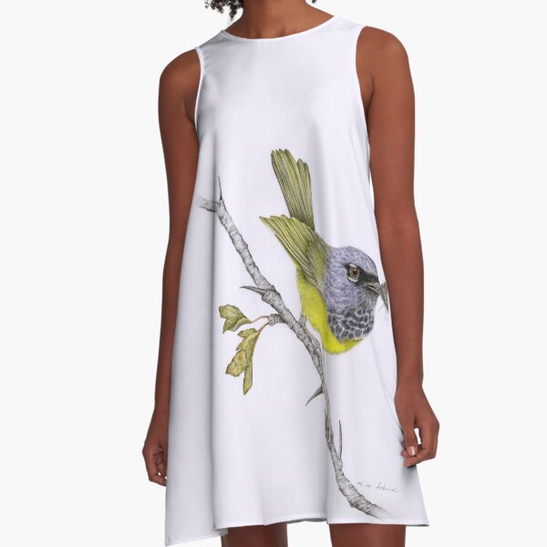 MacGillivray's Warbler A-Line Dress A-Line Dress