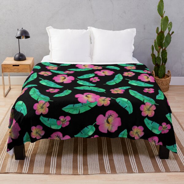 Artikelvorschau, Tropical Flowers / Dark Edition entworfen und verkauft von Hasenkind.