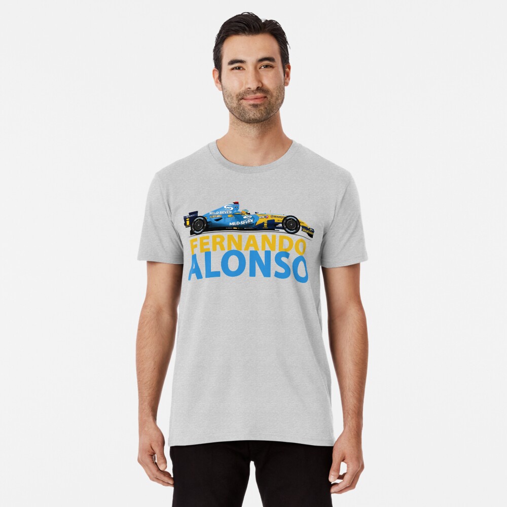 "Fernando Alonso - Renault R26" T-shirt by JageOwen | Redbubble