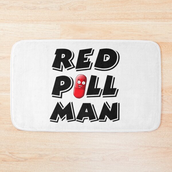 Item preview, Red Pill Man (Words) designed and sold by Joker-laugh.
