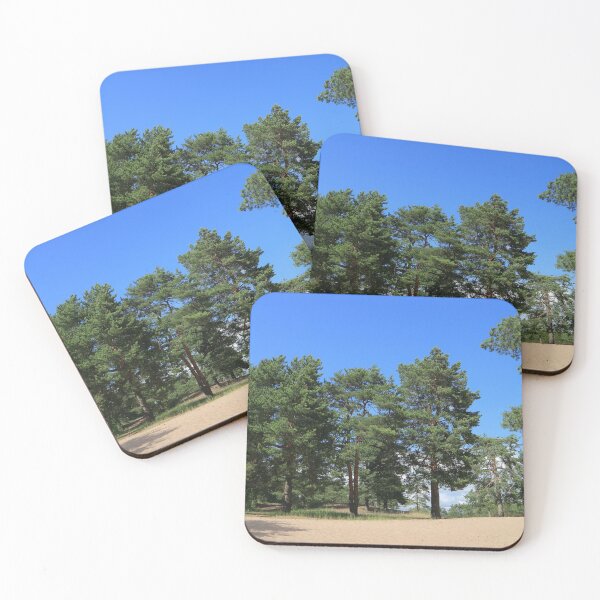 Item preview, pine forest summer landscape designed and sold by mrivserg.